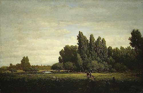 Art moderne décoration murale tableau toile Théodore Rousseau