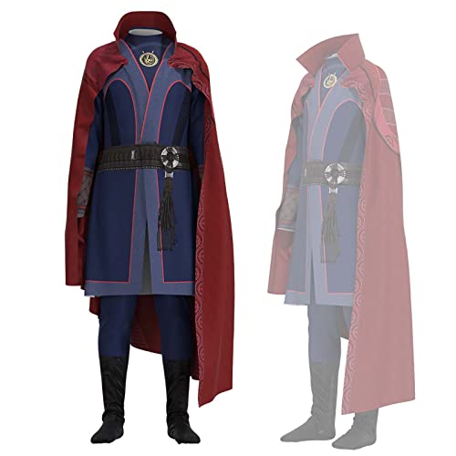 ERALED Superhéroes Adultos Niños Mono Doctor Strange Cosplay Disfraz Personajes de película Mono...
