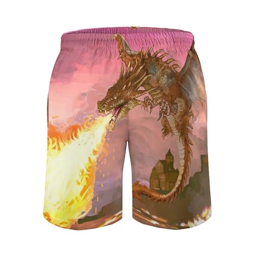 Swim trunk UMENG dragon de feu taille S cordon de serrage - 6