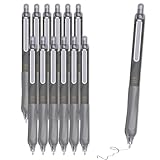 ACEES Gel Pens, 0.5mm Fine Point Smooth Writing Pens, Black Ink Pens For Journaling, Quiet Retractable Quick Dry Pens, Office School Supplies for Women Men Student, Pack of 12