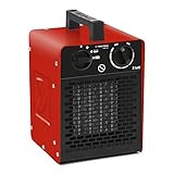 TROTEC 1410000090 TDS 10 C Calefactor cerámico hasta 2 kW de potencia y un termostato controla el funcionamiento automático