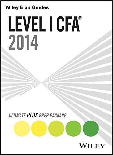 Wiley Elan Guides Level I CFA Ultimate Plus Prep Package
