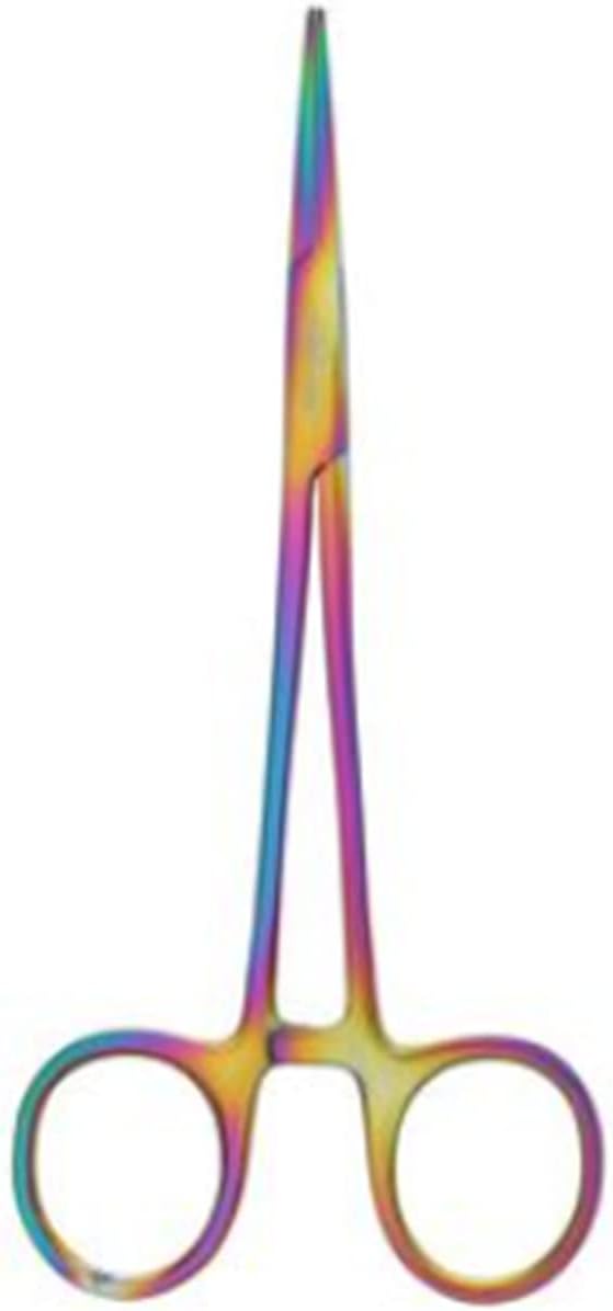 Tula Pink Arrow pt 5 inch Hemostat, Rainbow