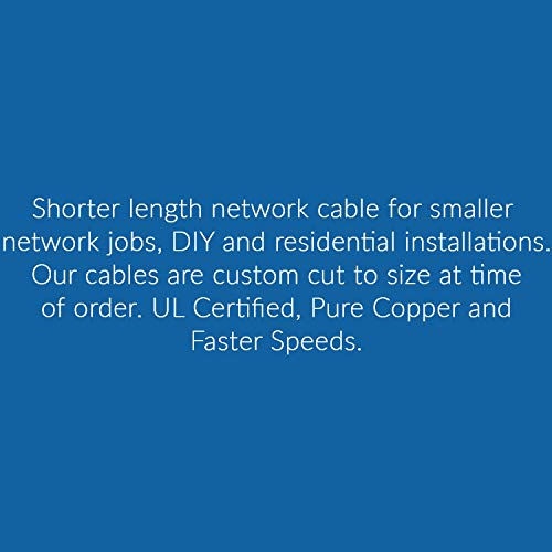 Cable Elite Cat6A Riser 250 ft Azul miniatura 2