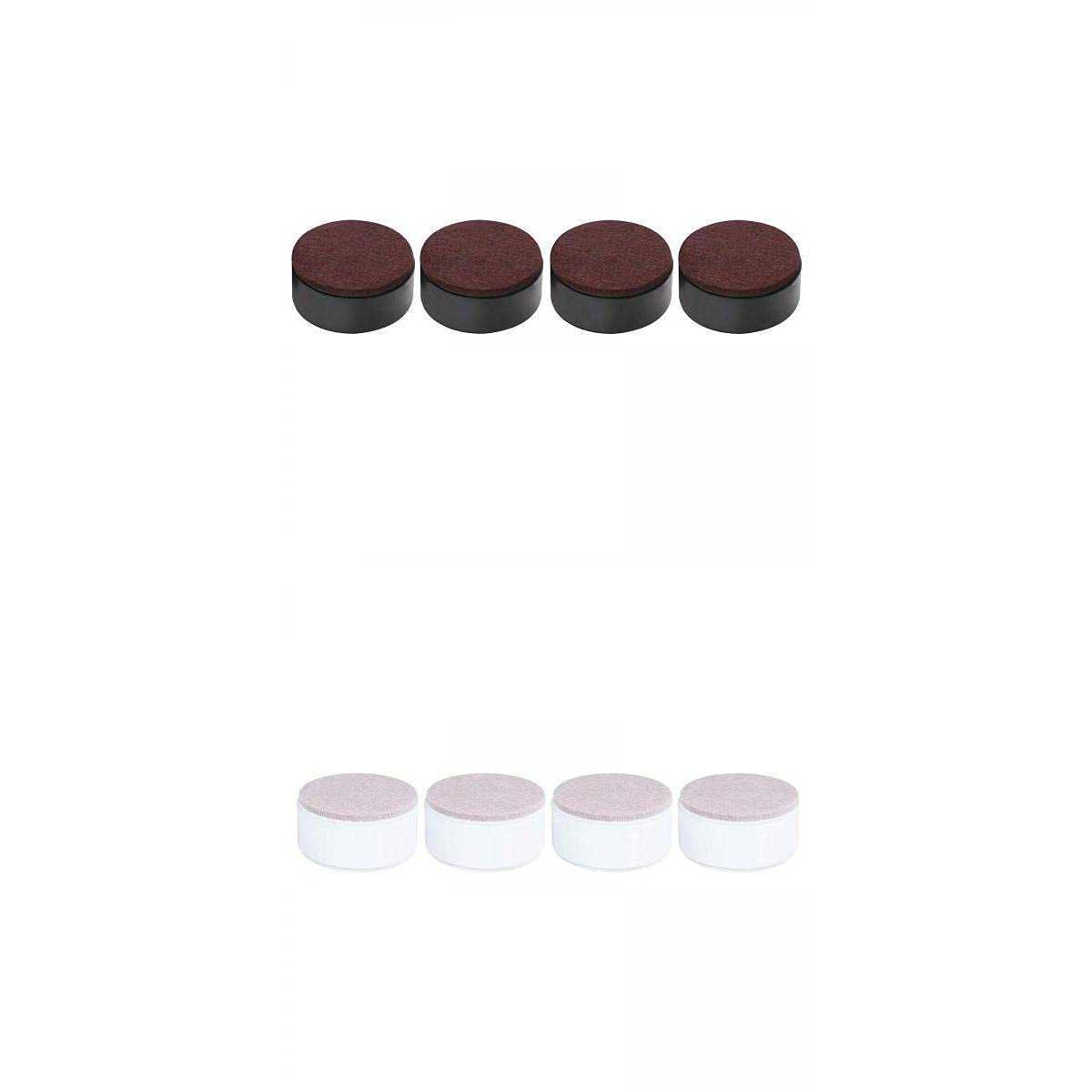 4 Pieces Furniture Riser Black+4 Pieces Furniture Riser White-picture-27