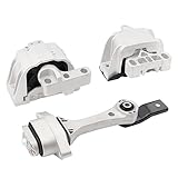 Engine Motor and Transmission Mount Kit Compatible with Beetle 1998-2005 1.8L 2.0L & Derby 2001-2009 1.8L 2.0L & Golf 1999-2006 1.8L 2.0L & Jetta 1999-2005 1.8L 2.0L OE A6929 A6935 A6930 Set of 3