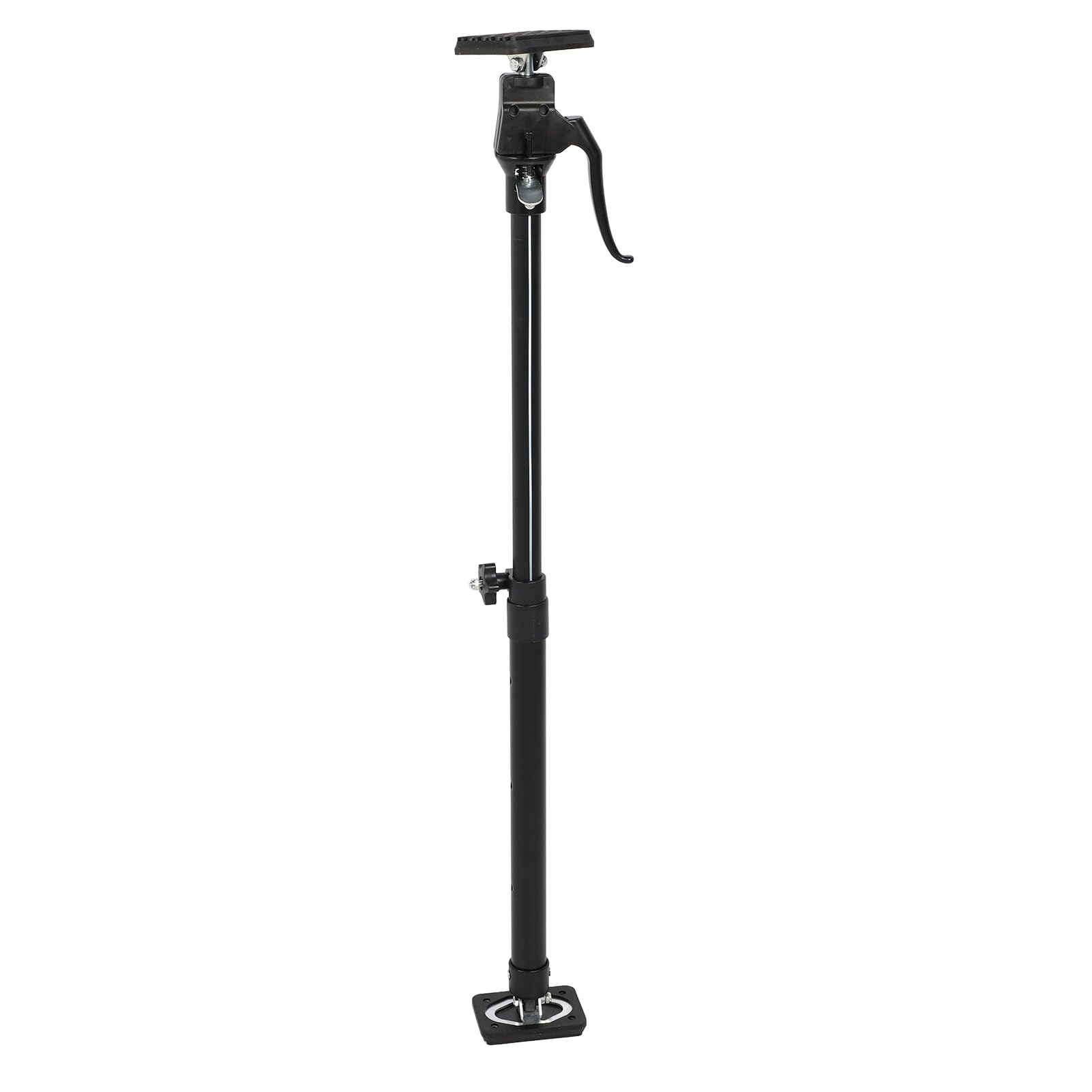 Hyuduo Asta di Supporto Telescopica, Asta di Sollevamento Regolabile in Tubo d'acciaio, capacità di Carico di 75 Kg, Ideale per Progetti di Lavorazione del Legno e Installazione di Mobili