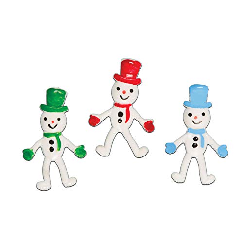 Baker Ross Pupazzo di Neve Elastico per Bambini