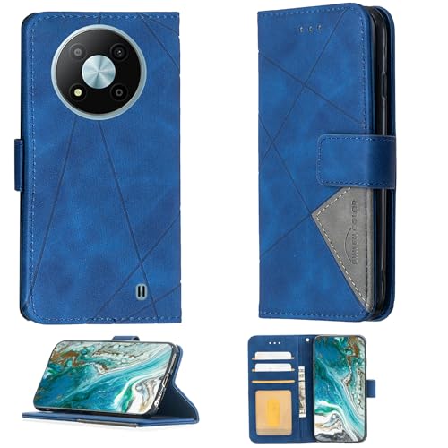 Aroepurt Funda Compatible para Zte Voyage 41s Case Carcasa Soporte [con 9H Dureza HD Protector Pantalla] BF05 Blue
