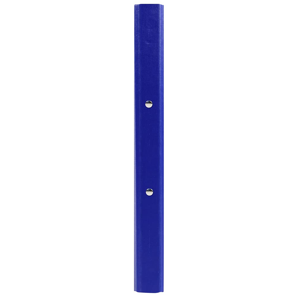 Exacompta 54372E 20er Pack Ringbücher 2 Ringe Füllhöhe 30mm, Rücken 40mm, für DIN A4 Kunststoffbezug aussen Papierbezug innen, blau