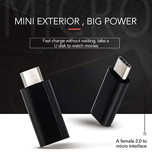 Image of The Black Store Type C to 3.5Mm Audio Jack, Car Audio Connector USB Type C, Headphone Converter Cable Stereo Jack Splitter Compatible for Oneplus 10 Pro 9 9R 8 8T 7 7Pro 7T 6T Nord Se 2- Black (We44)