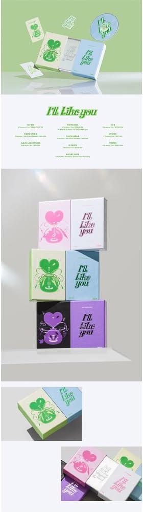 Amazon.com: ILLIT - I'LL LIKE YOU 2nd Mini Album (BETWEEN ver.) +