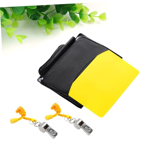 Kit de Árbitro de Fútbol Abaodam con 2 Silbatos y Tarjetas miniatura 4