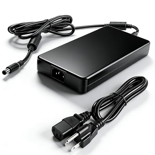 Lvyatuo 240W 19.5V 12.3A AC Power Adapter Charger Compatible with Dell Alienware M17 R1 R2 R3 R4 R5 M17X R2 R3 M18X Area-51m Fit for Dell G5 G7 Gaming Laptop Replacement Power Supply