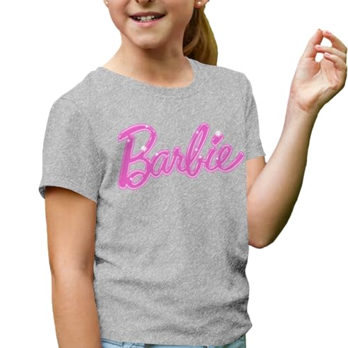 Barbie Sparkle Logo Short Sleeve T-Shirt Kids and Adult Sizes