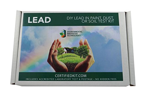 Professional Lead in Paint, Dust, or Soil Do It Yourself Test Kit by EIT – Prepaid Lab Testing and Shipping Perfect for Your Home or Business, 5 Pack