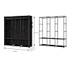 SORCEDAS Portable Closet Wardrobe Storage Organize... #2