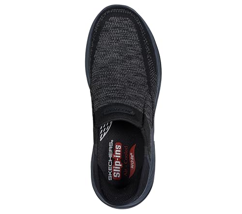 Skechers USA Men's Men's Arch Fit Motley-Atlee Sneaker, Black, 74