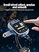 LENCENT Bluetooth FM Transmitter PD 30W, Bluetooth Car Adapter with QC3.0 Fast Charger, Hi-Fi Bass Music, Wireless Radio Receiver Hands-Free Calling, [Color Light]