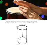 Stojak na djembe, lekki stojak na djembe ze stali węglowej, lekki, przenośny stojak na djembe do domu i sklepu