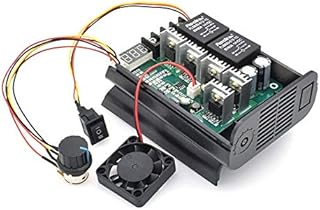 RUIZHI DC Brush Motor Speed Controller DC10-55V Forward Reverse with Digital Display&Fan Inside 40A-60A