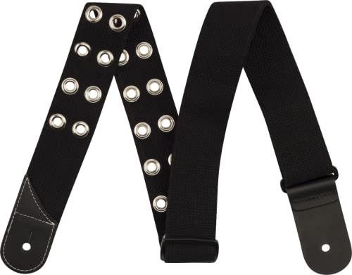 Strap en coton Jackson noir : l'accessoire haut de gamme et durable