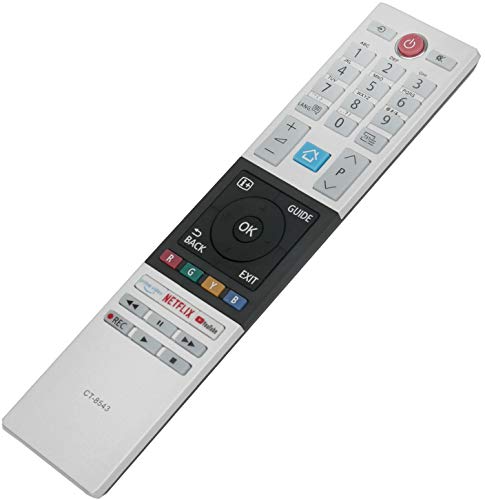 CT-8543 Remote Control Replacement-RC42151P 30101775 Remote Control for Toshiba TV 32W2863DG 32W2863DA 40L2863DG 43V5863DG 43B6863DG 49L2863DG 49U6863DG 49V5863DG 55V5863DG 55U7863DA w NetFlix Youtube - Image 3