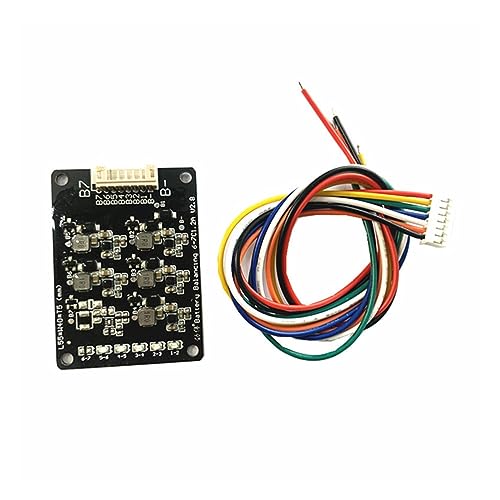 Ecualizador activo para baterías 7S, equilibrador activo de energía de 1,2 A para baterías de litio-ion y LiFePO4 miniatura 2