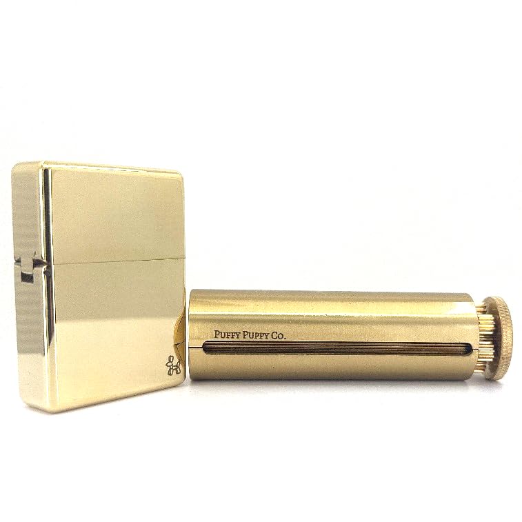 The Original Rollie Cigarette Maker Machine and Ultimate Reusable Metal Lighter (Combo Set) (Fuel Not Included)