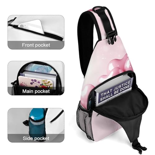 Mochila tipo sling para senderismo y uso casual miniatura 4