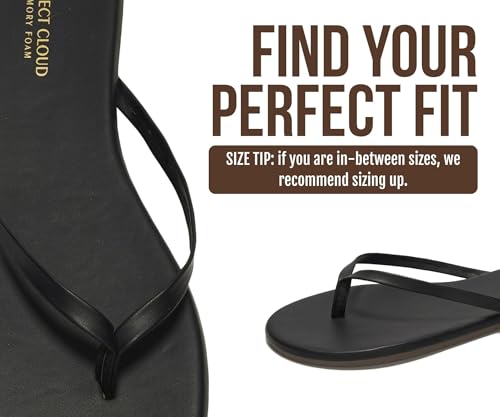 Image of Project Cloud Flip Flops for Women Footwear- Lightweight and Memory Foam Insole Sandals for Women 2026 - Durable Non-Slip Beach Essentials Flats for Women Sandals (Foundations)