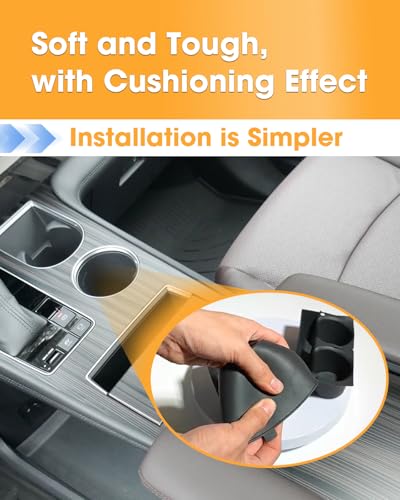 Insertos para portavasos consola central 3 piezas para Toyota Sienna miniatura 6