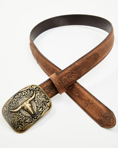 Cody James Men's Long Horn Buckle Belt - CJAFA24BT3-BN 382