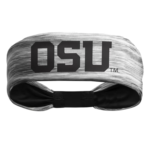Littlearth Unisex-Adult NCAA Oregon State Beavers Tigerspace Headband, Grey, One Size