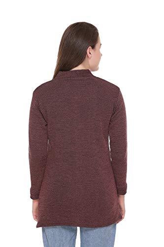 Image of ASDF Women Winter wear Woolen Sweater Cardigan Coats with Side Pockets