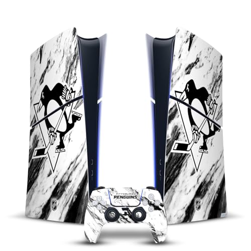Skin PS5 Slim Digital Penguins de Pittsburgh : transformez votre salon en arène de hockey NHL