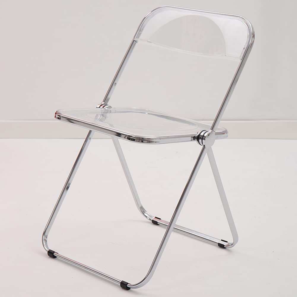 Chaise en acrylique transparent vintage design salle à manger intérieur