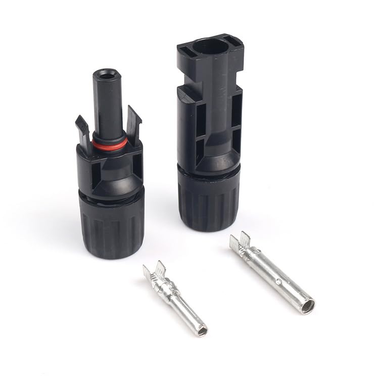 2X MC4 Stecker Set für Solarkabel Für 2.5–6mm² Kabel PV...