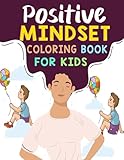 Positive mindset coloring book for kids: Growth Mindset Confident, Smart & Strong word for coloring...