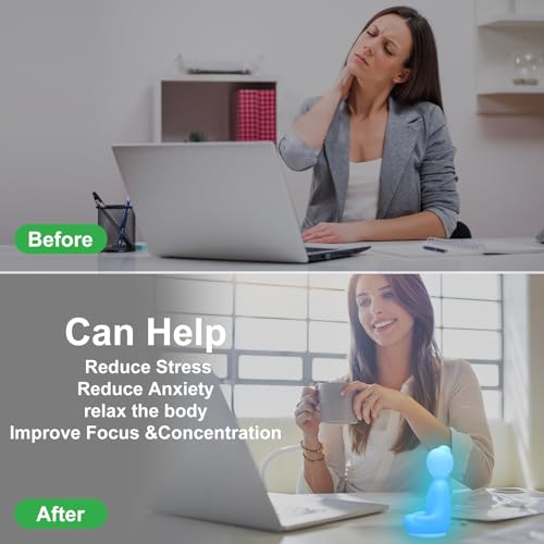 'Breathing Yoga' 4-7-8Guided Visual Meditation Tool for Slow Your Breathing & Calm Your Mind for Stress & Anxiety Relief&Guided Mindfulness | a Great Friend for Adults and Children - Image 5