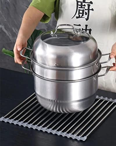 Escorredor Louças Esteira Multifunções Aço Inox Dobrável