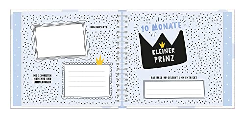 Mein erstes Jahr (Junge): Babyalbum: Babyalbum / SCHÖNSTE MOMENTE UND ERINNERUNGEN