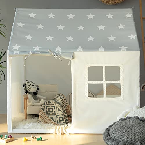 Image of Play Tent for Kids Tent Large Playhouse Indoor Tent for Toddler Play House Tents Children Play Tent Toys for Boy Girl Birthday, Christmas House Gift