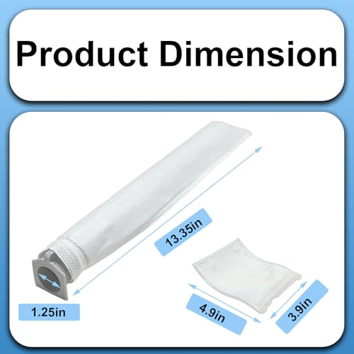 Image of 24 Pcs Vacuum Filter Bags Set Replacement for Sebo Essential G1, G2 & Windsor Sensor S12, S15 Upright Vacuums - Includes 20 Filter Bags (5300REP), 2 Microfilters (5036ER), 2 Exhaust Filters (2846)