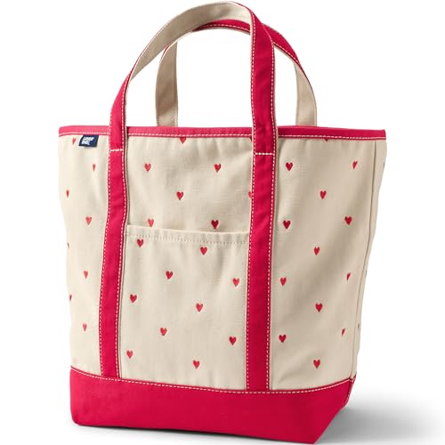 Image of Lands' End Open Top Canvas Tote Bag