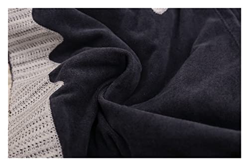 DULIDU Casaco de brim com zíper bordado de osso completo masculino feminino outono inverno mangas co