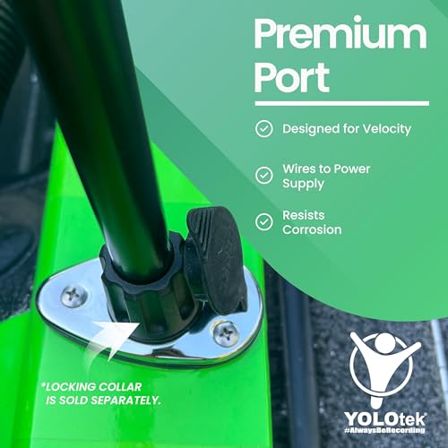 Kit de port fileté YOLOtek Perko Grand format pour caméra de bateau - 4