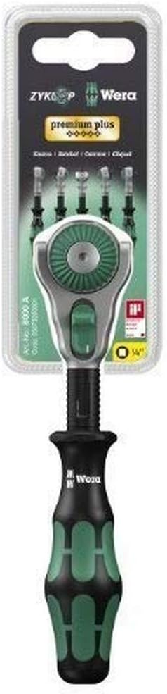 Wera 05003600001 8000 C Cliquet Zyklop Speed à Carré 1/2", 277.0 Mm