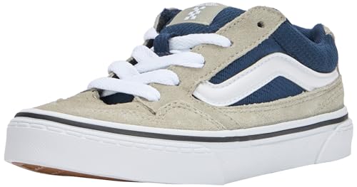 Vans Unisex Kinder Caldrone Sneaker, Suede Mesh Grey Blue, 29 EU