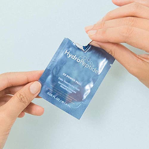 Hydropeptide 5X Power Peel, Daily Resurfacing Pads, Smooth Away Appearance Of Wrinkles And Fine Lines, Brightened Skin, 4 Ounce #TOP5